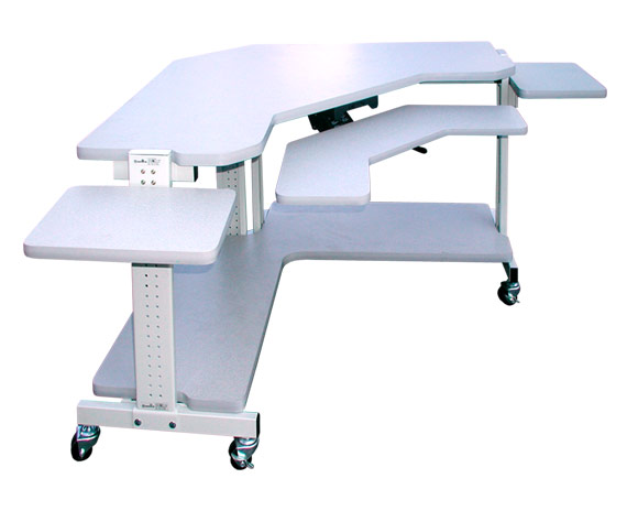 Computer Cart with side extention