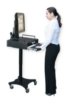 PC-Cart910(locking computer carts)