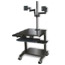 Computer Desk  - 24"x24" with twin LCD Arm - AFCZ200-02