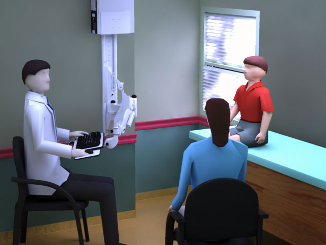 wall mount for Doctor-room