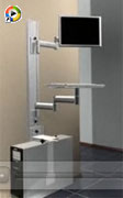 wall mount workstation