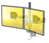 dual lcd monitor mount
