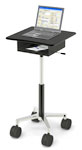 laptop cart with drawer small