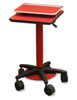 red laptop cart