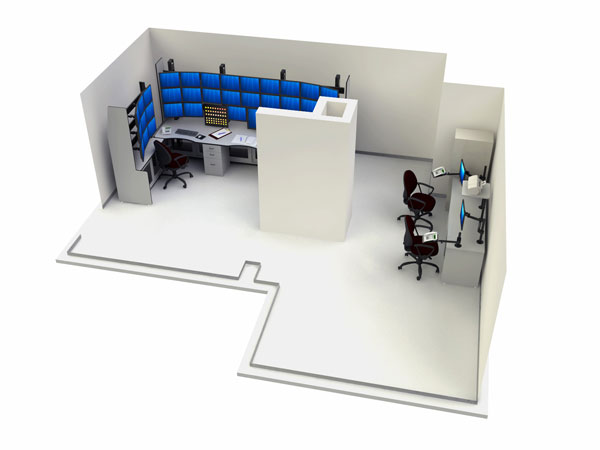 Security Room Layout