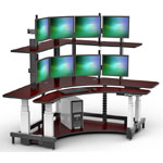 Corner dual tier